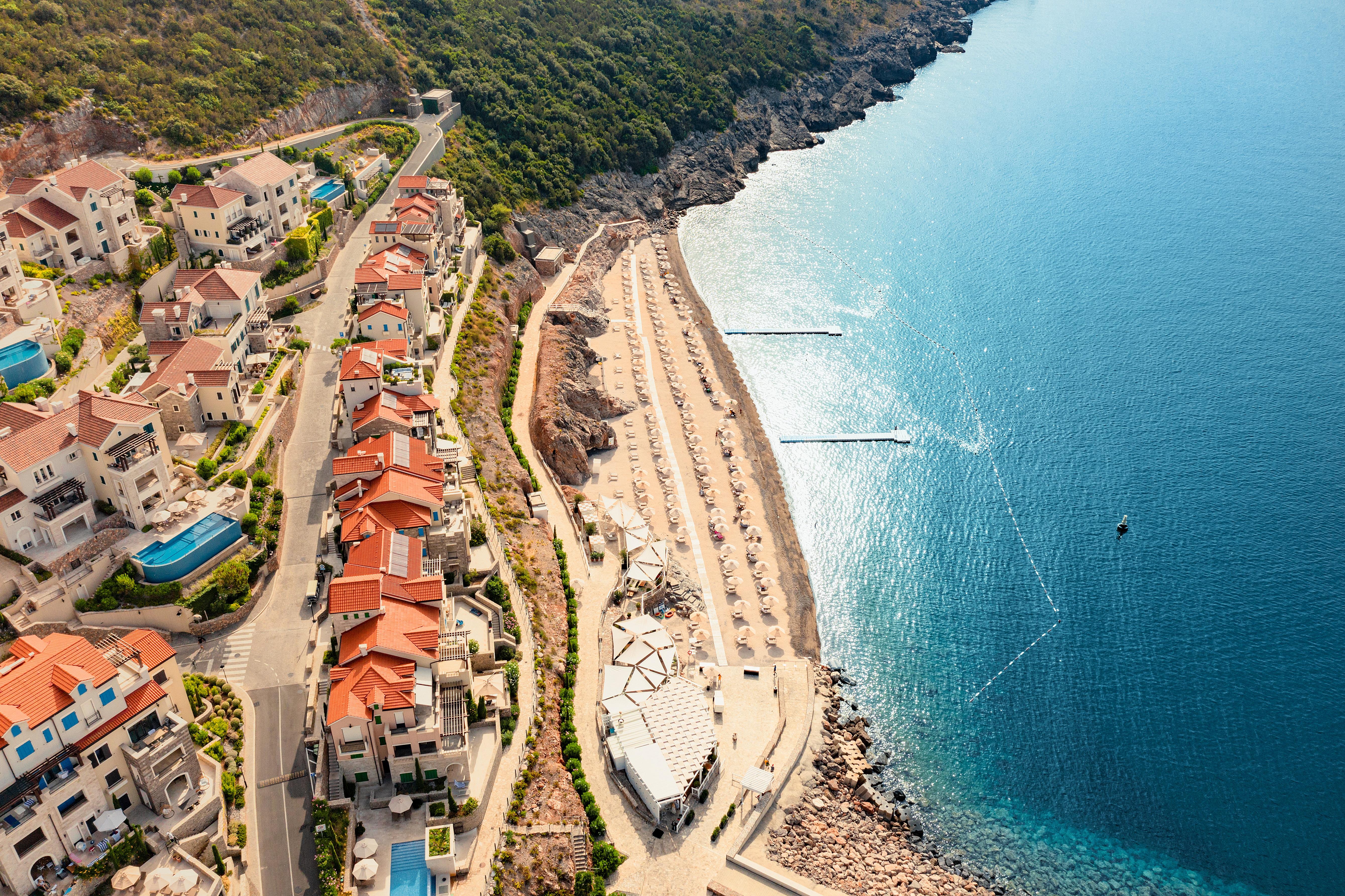 The Chedi Lustica Bay Hotell Tivat Eksteriør bilde