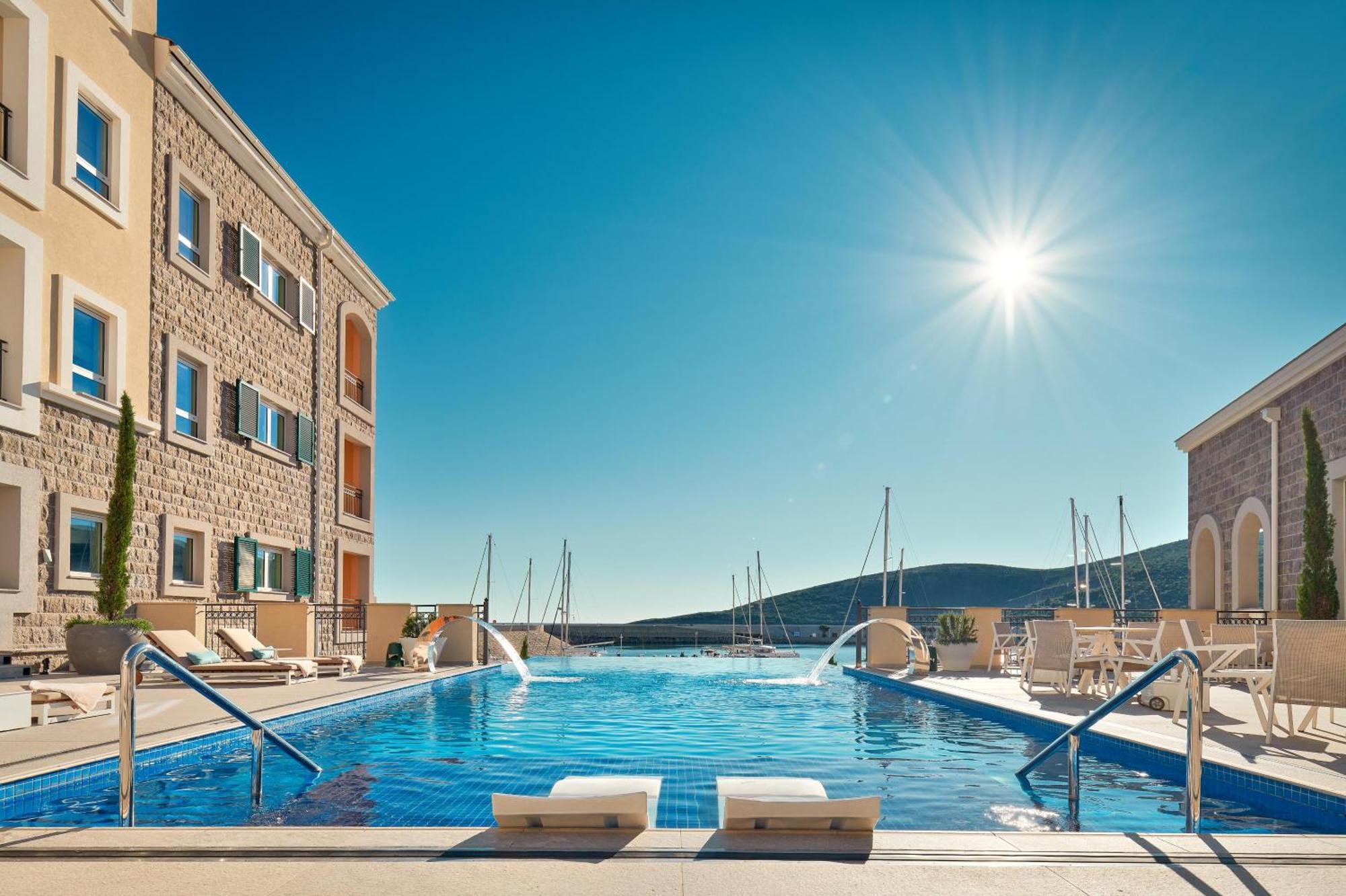 The Chedi Lustica Bay Hotell Tivat Eksteriør bilde